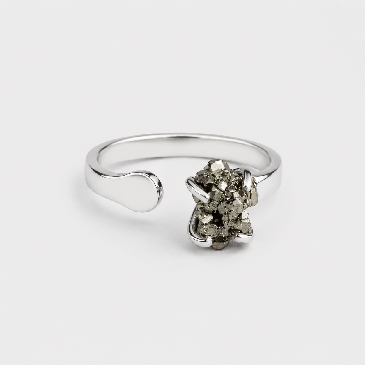VIDA RING - PYRITE (SILVER)