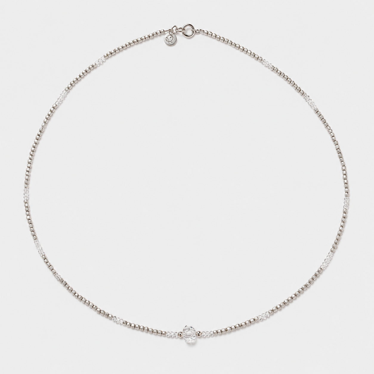 STARLIGHT NECKLACE - HERKIMER (SILVER)