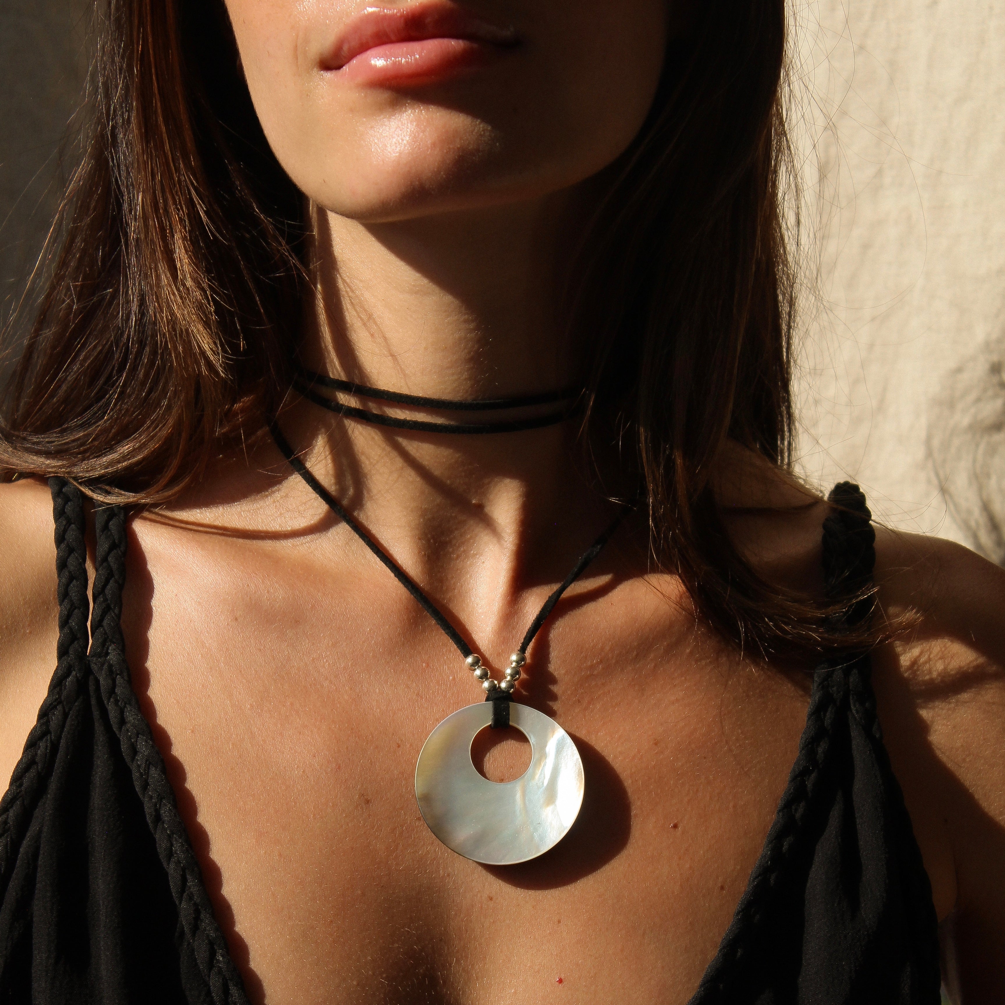 OCEAN TALISMAN - ABALONE SHELL (SILVER)