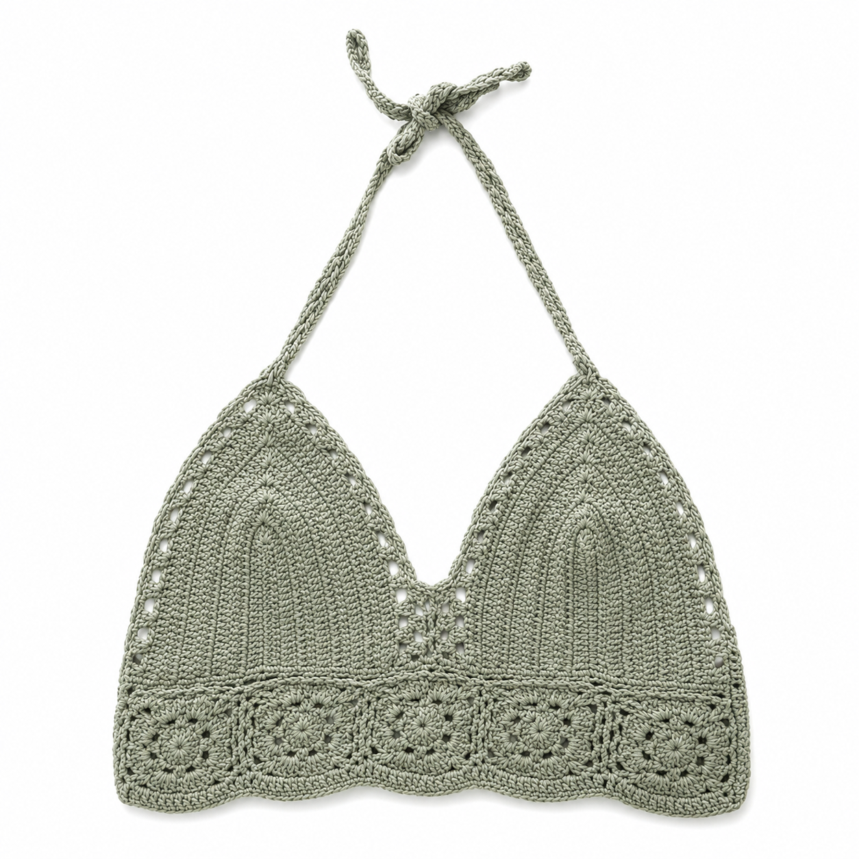 TOP ROMINA - CROCHET