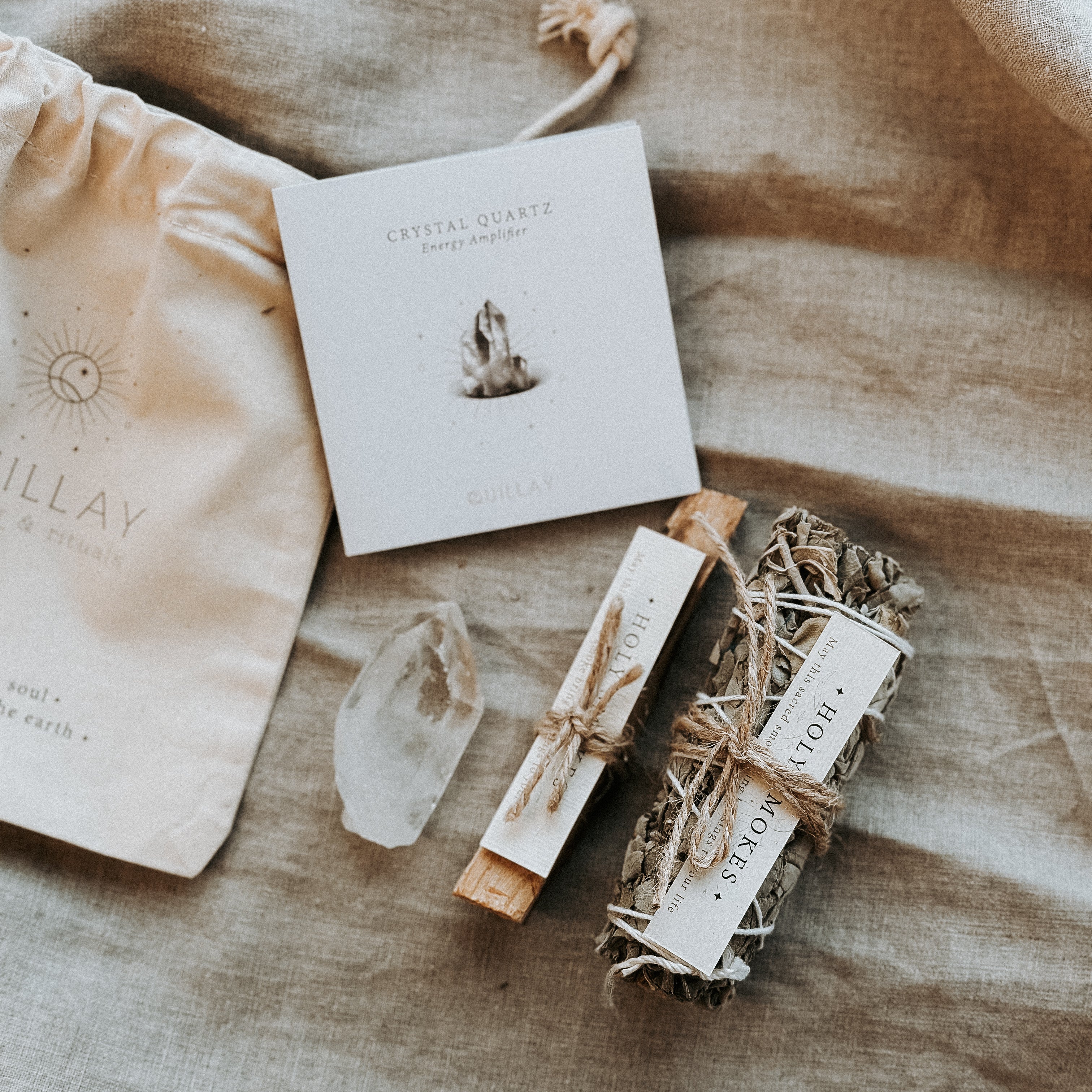 CLARITY & BALANCE RITUAL KIT - CRYSTAL QUARTZ