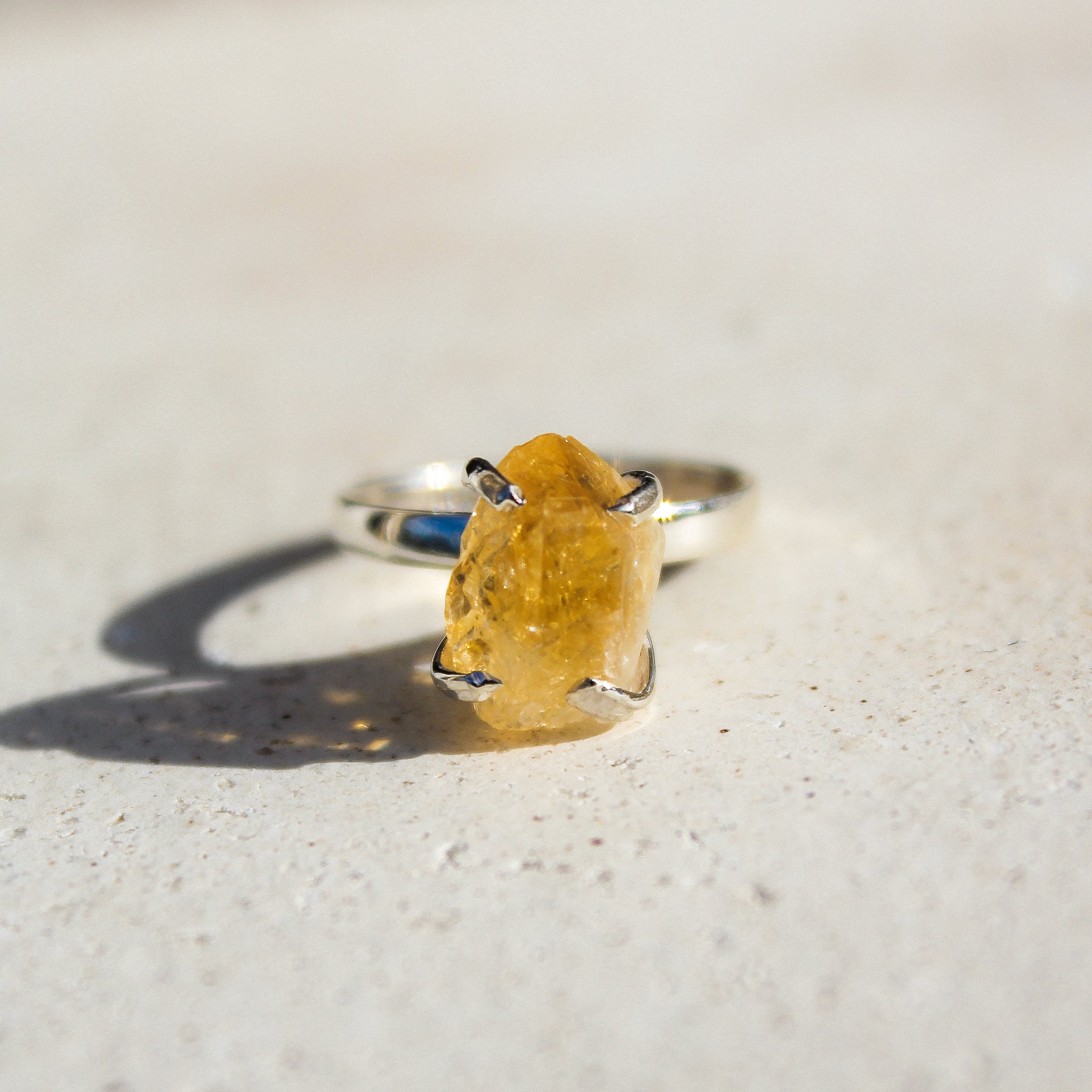 CLASSIC RING - CITRINE (SILVER)