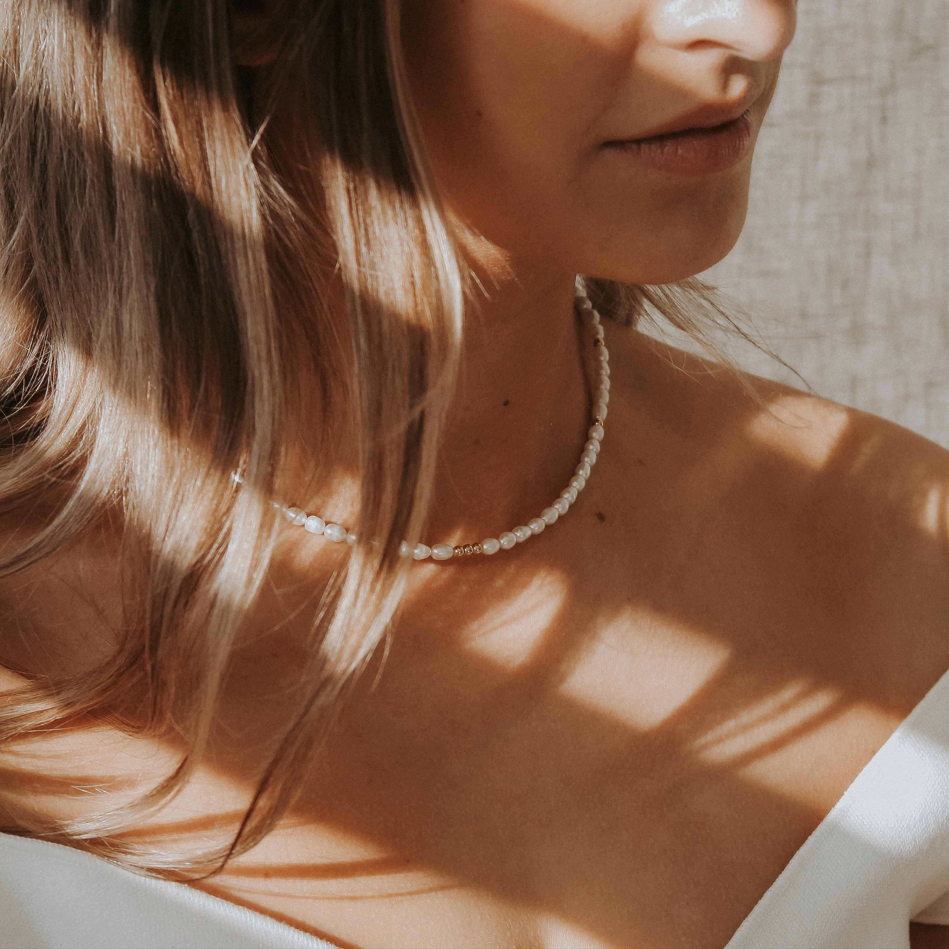 FRESHWATER PEARLS CHOKER - CLASSIC