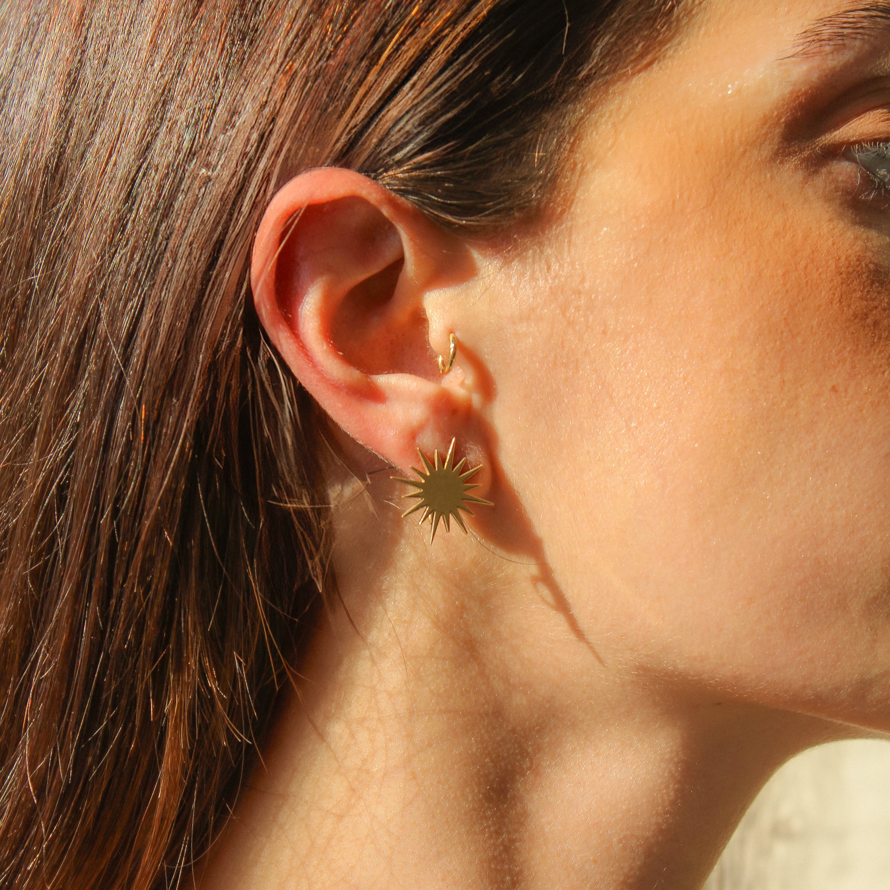 SOLEIL CLASSIC EARRINGS - (GOLD PLATED)