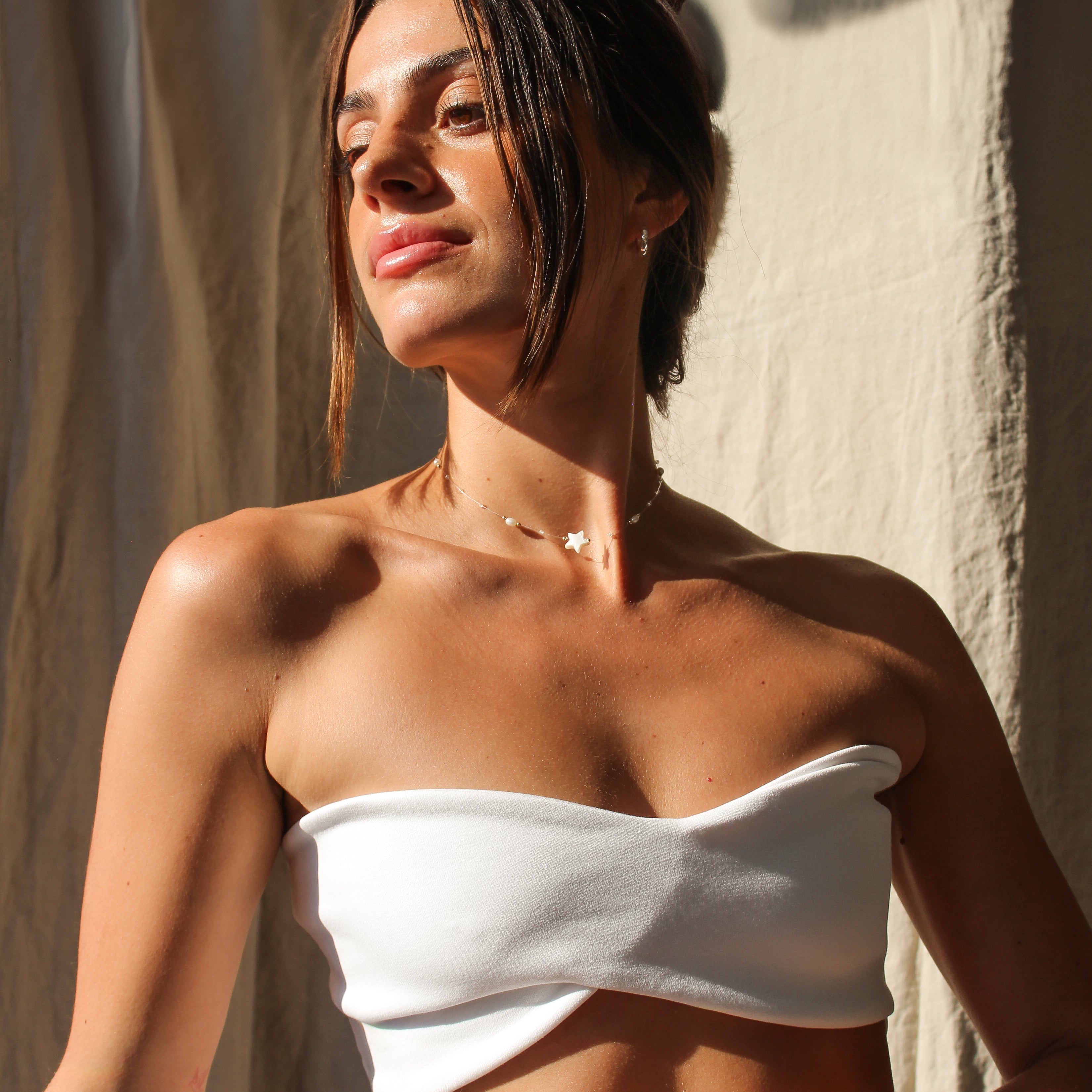 OCEAN FAIRY - MOTHER OF PEARL & PEARLS (GOLD-FILLED)