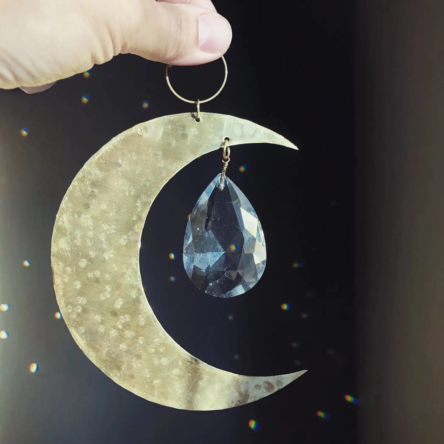 LUNA SUN CATCHER - CRYSTAL ORNAMENT