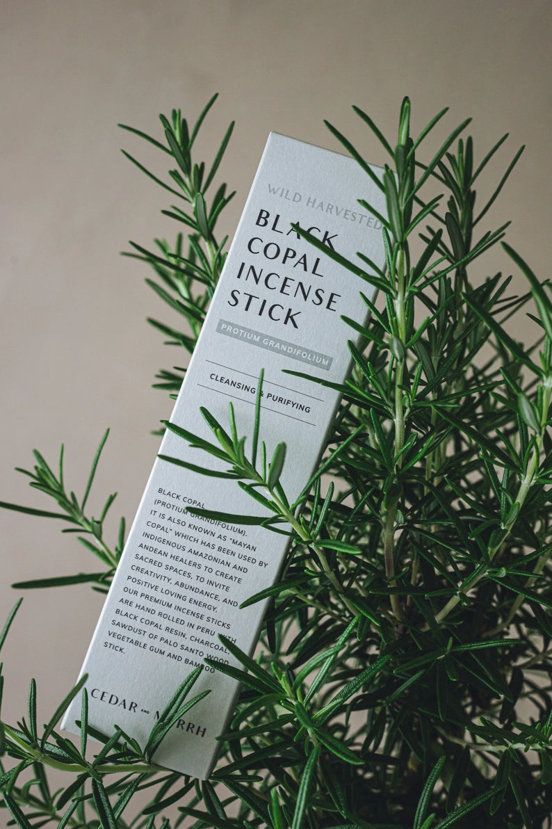 INCENSE STICK - BLACK COPAL (WILD HARVESTED)