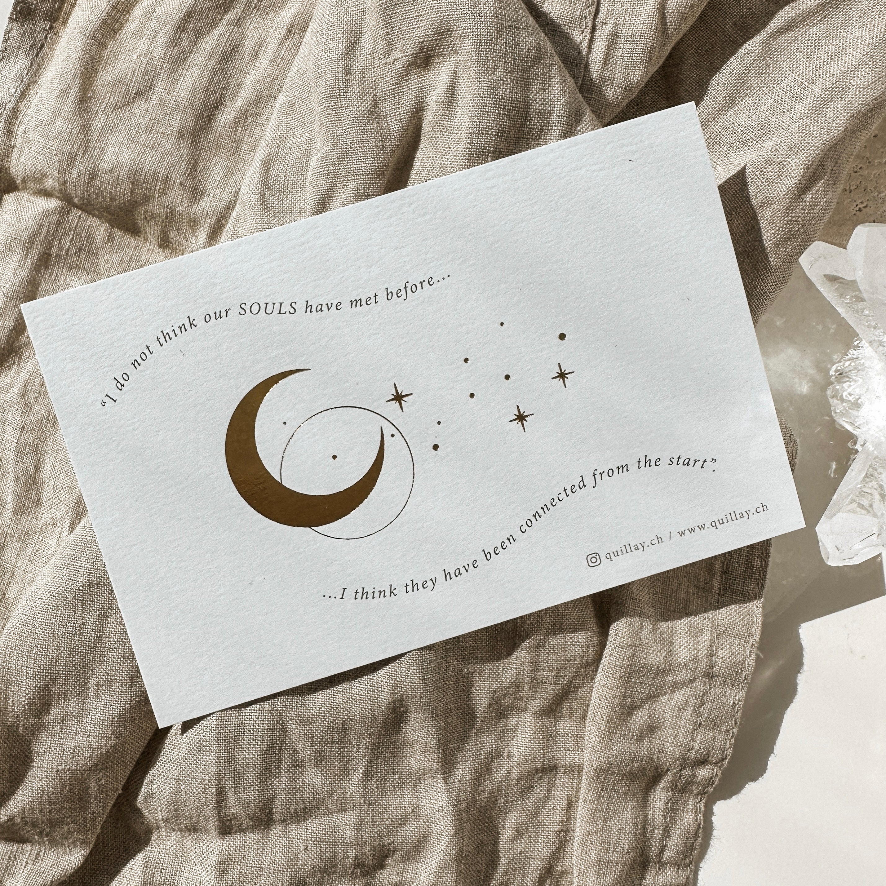 POSTCARD - SOULMATES