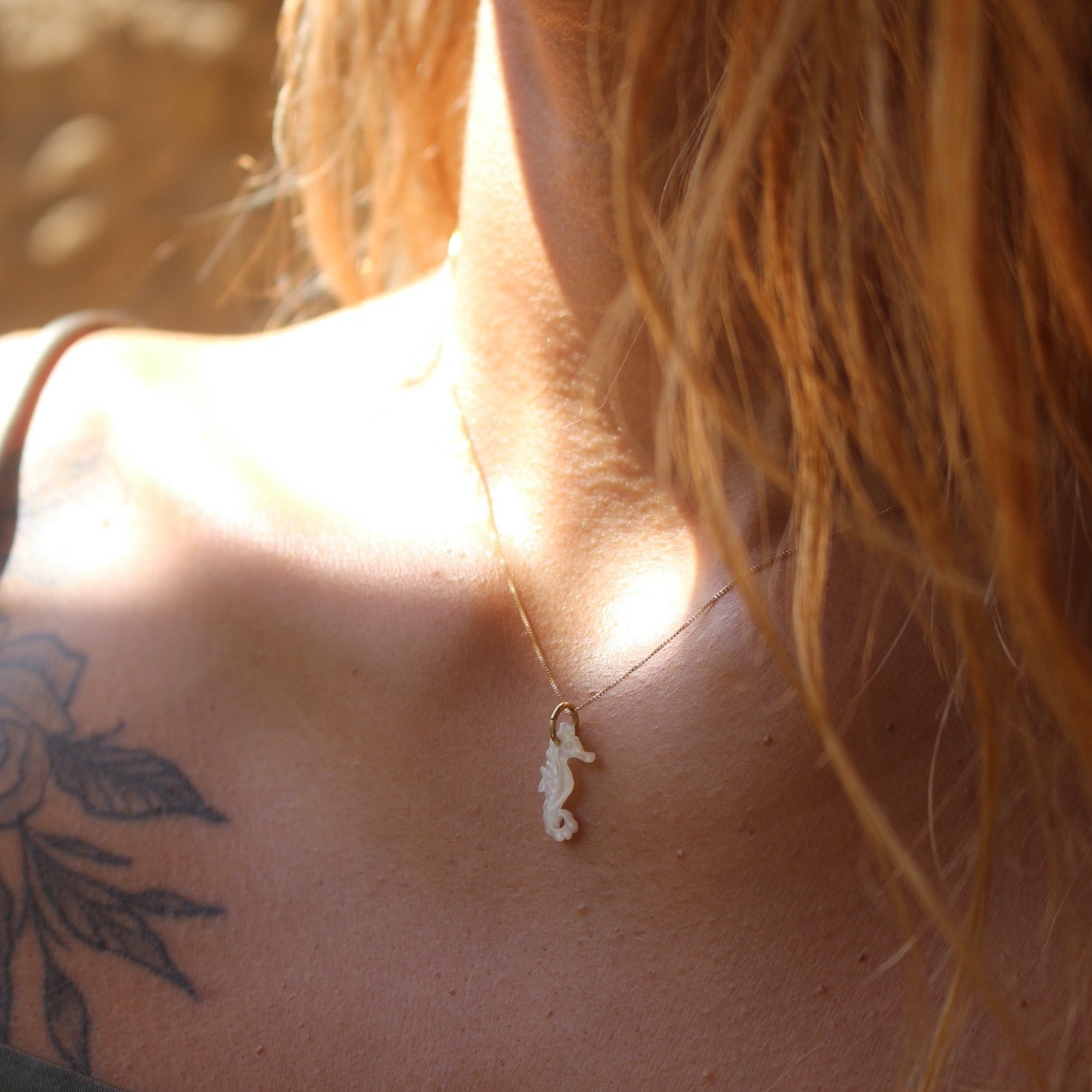 SEAHORSE TOTEM - SPIRITUAL ANIMALS (SOLID GOLD 18K)