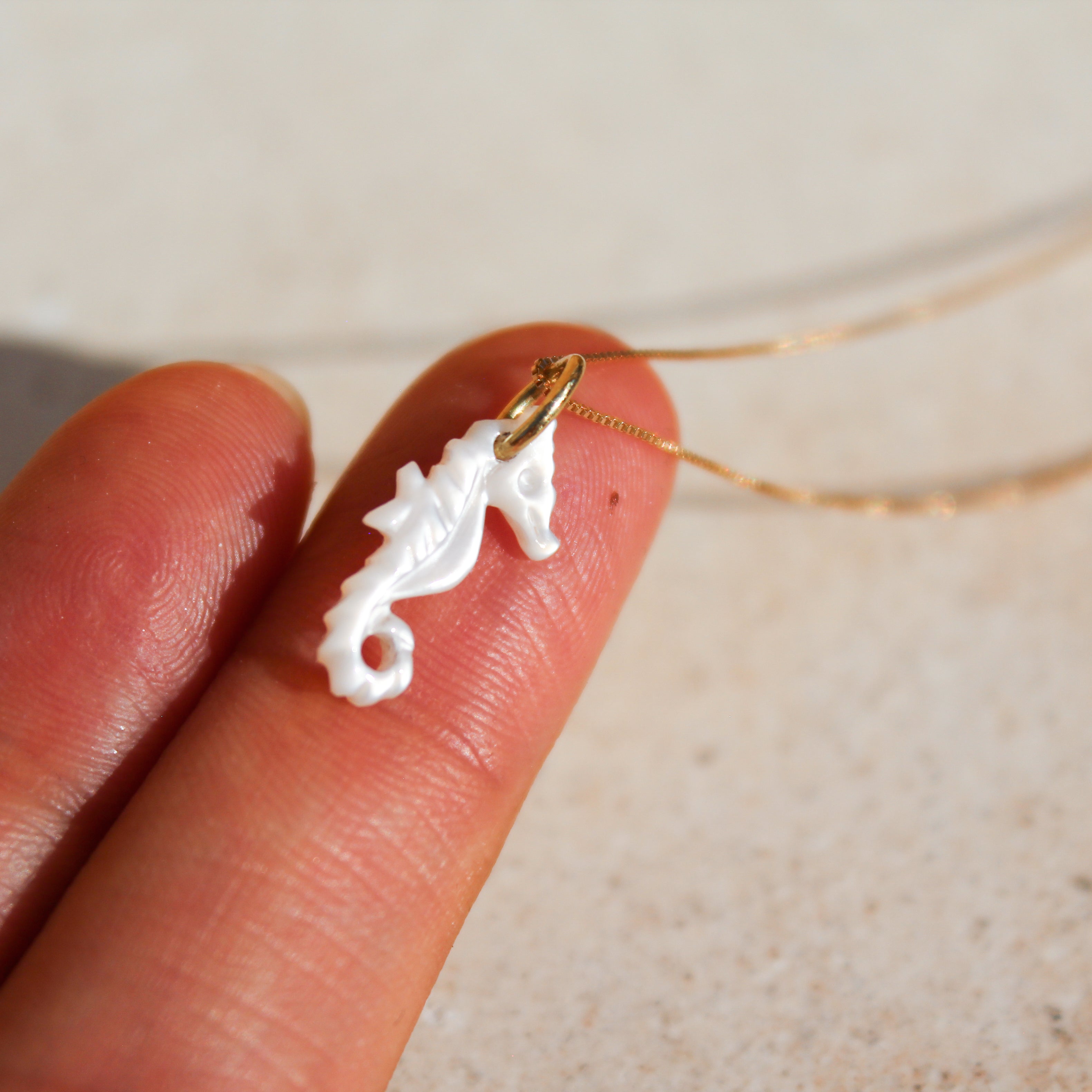 SEAHORSE TOTEM - SPIRITUAL ANIMALS (SOLID GOLD 18K)