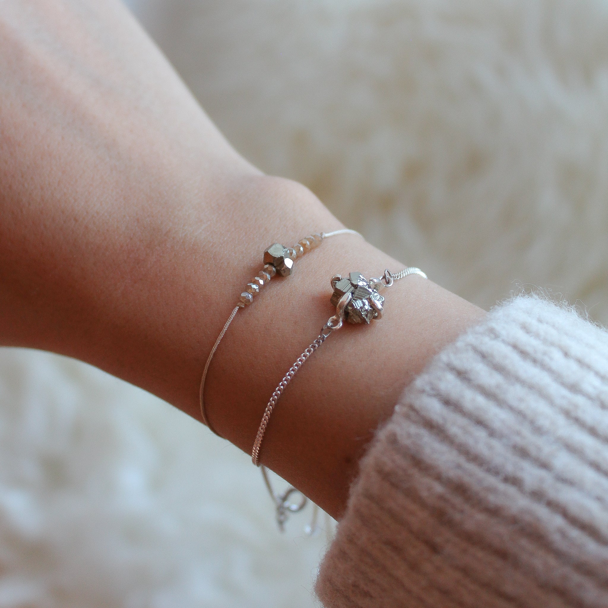 ABUNDANCE BRACELET - PYRITE