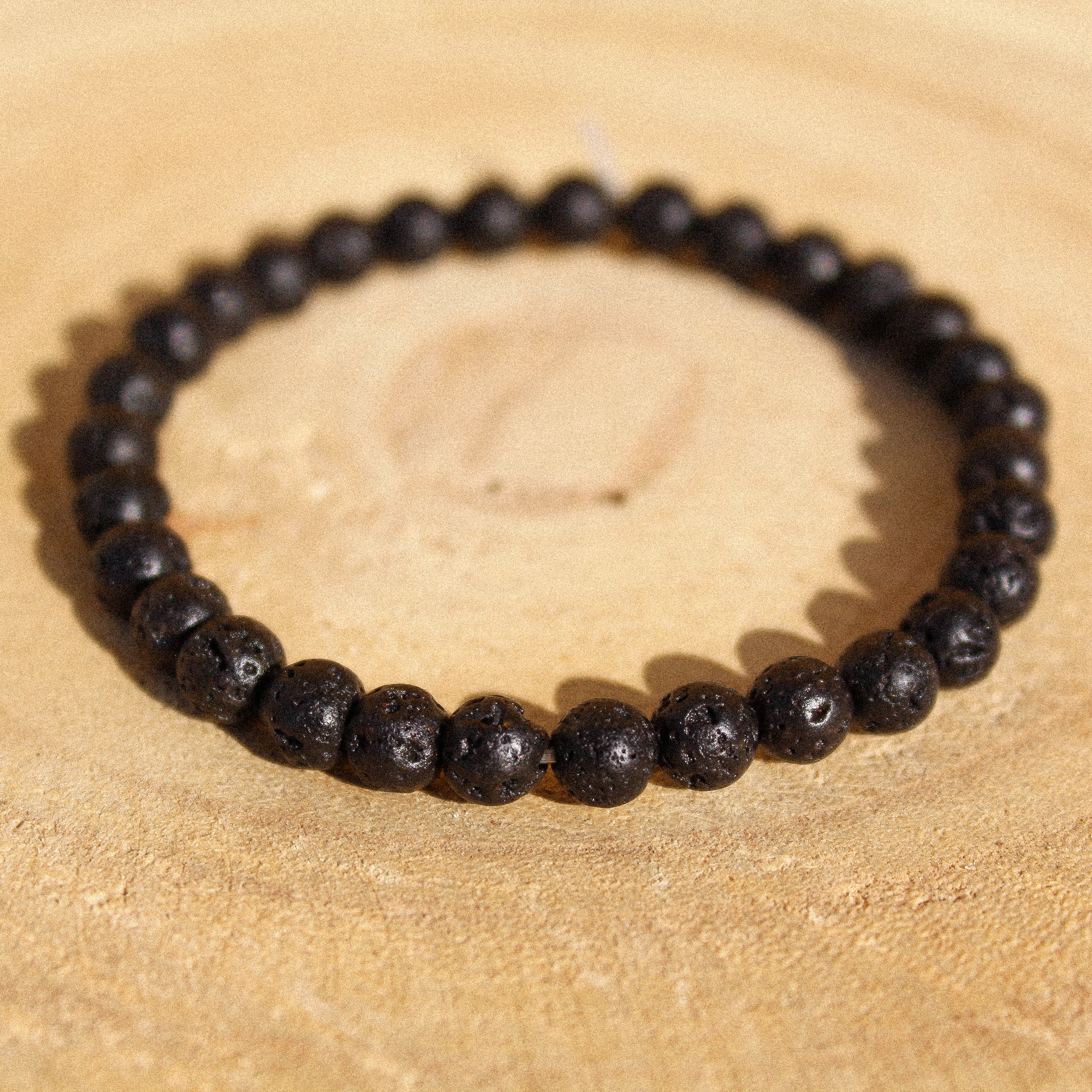 POWER BRACELET - LAVA STONE