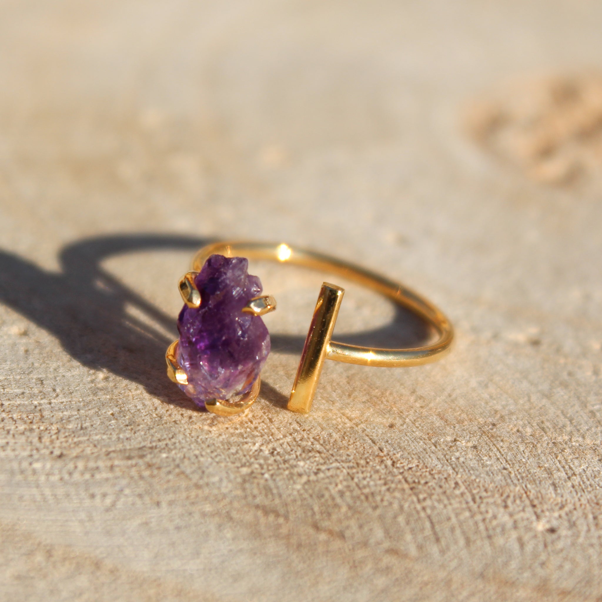 HALLEY RING - AMETHYST