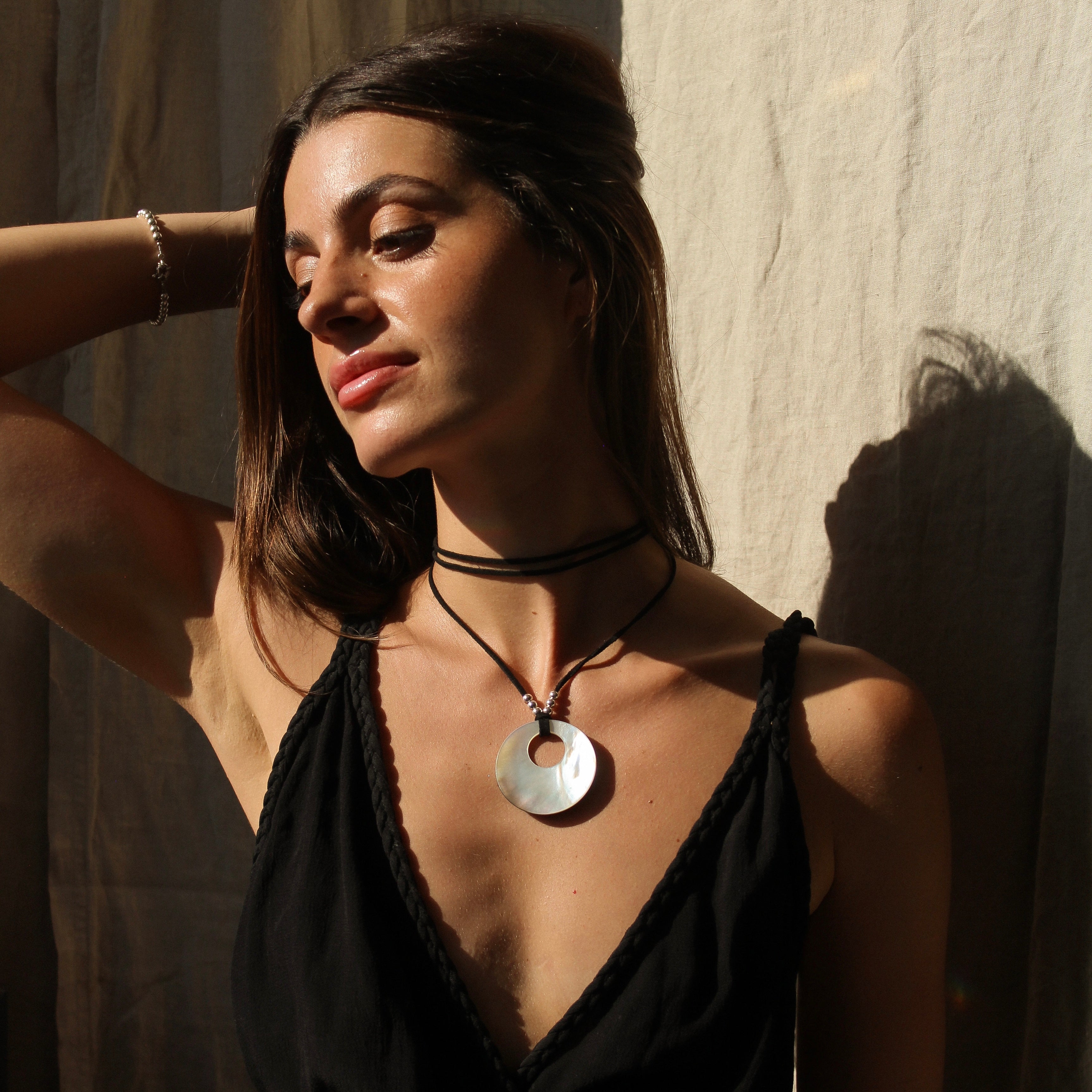 OCEAN TALISMAN - ABALONE SHELL (SILVER)