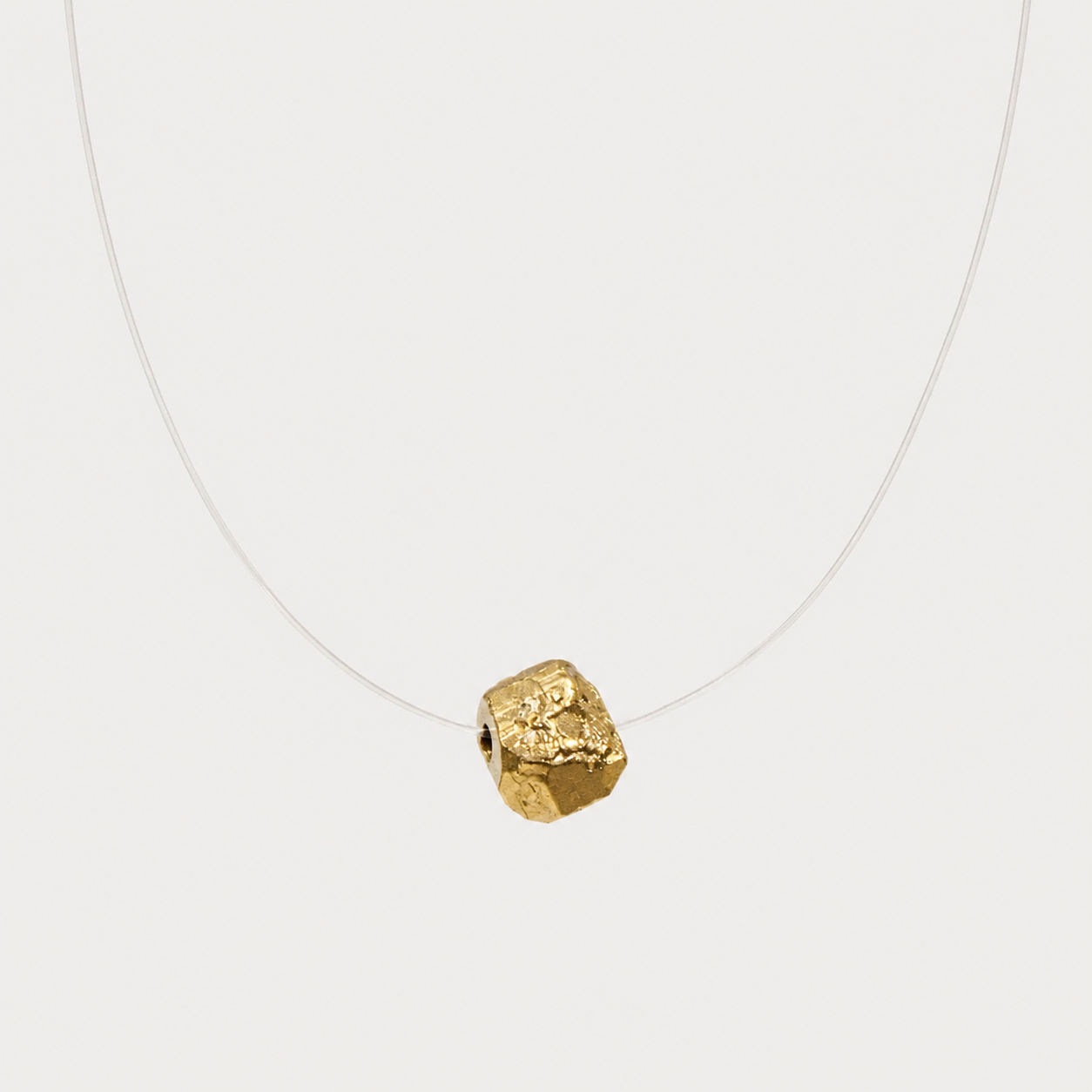 INVISIBLE NECKLACE - PYRITE