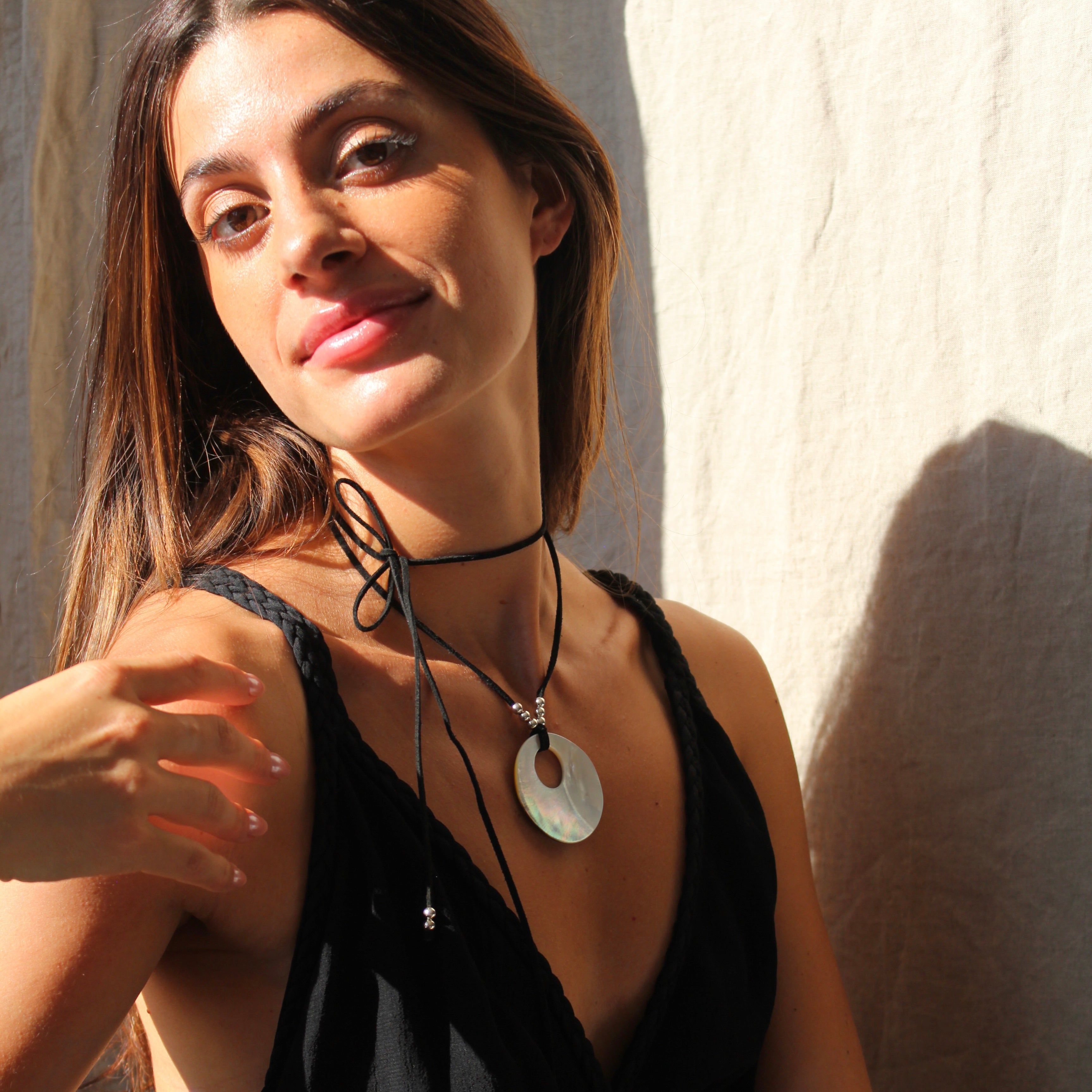 OCEAN TALISMAN - ABALONE SHELL (SILVER)
