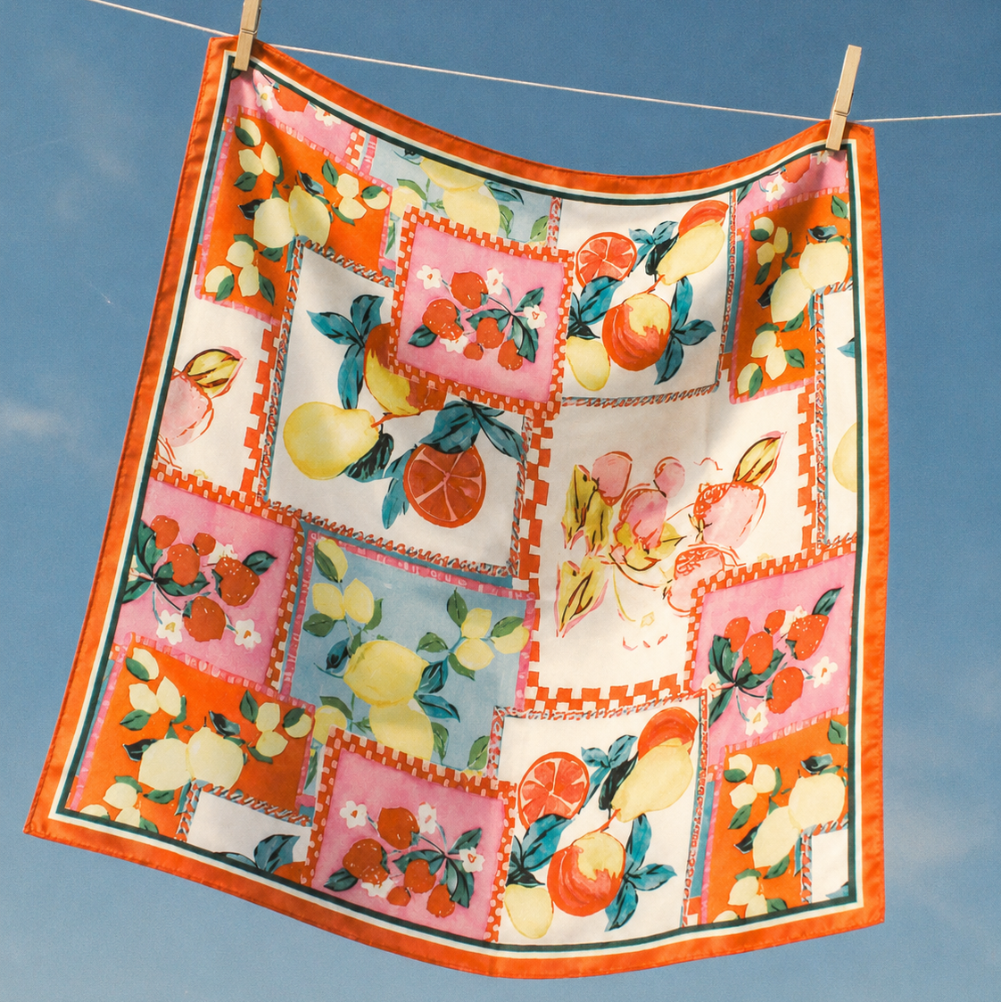 SUMMER FRUITS SCARVE