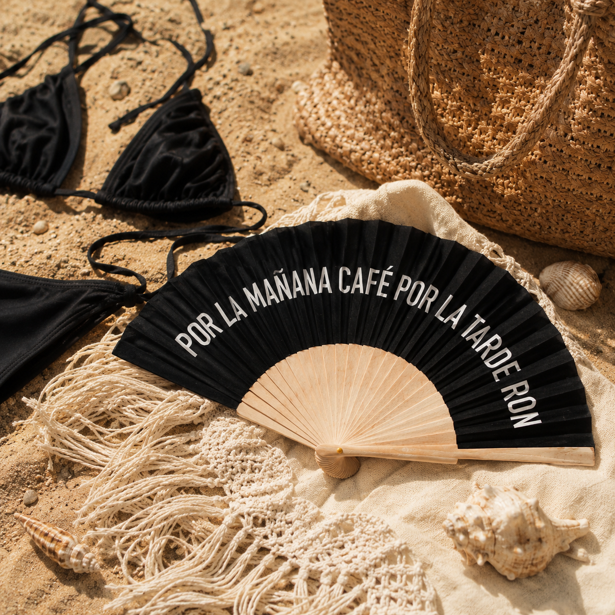 POR LA MAÑANA CAFÉ POR LA TARDE RON - FAN
