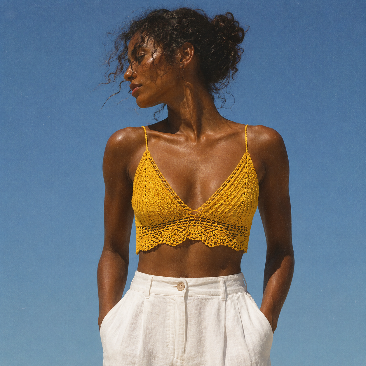TOP ANDREA - CROCHET
