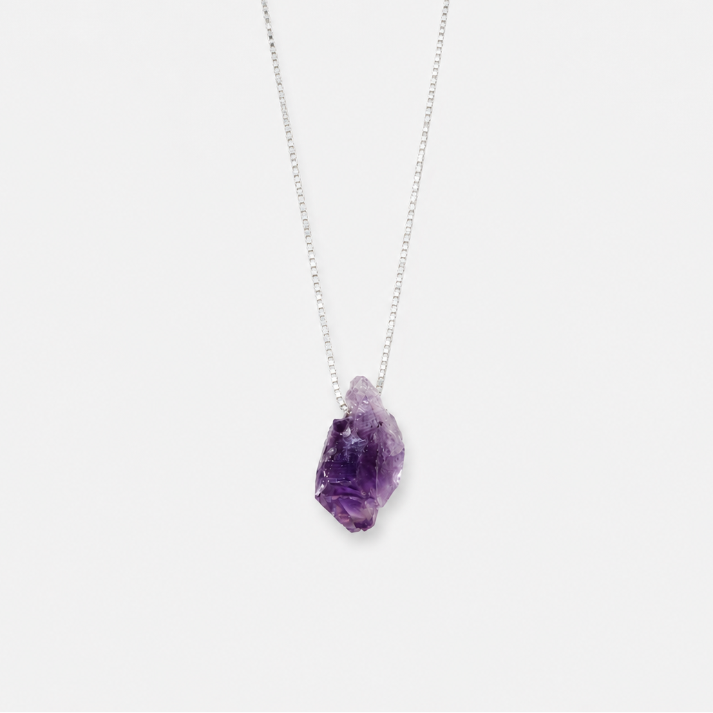 LITTLE TOTEM - AMETHYST (SILVER)