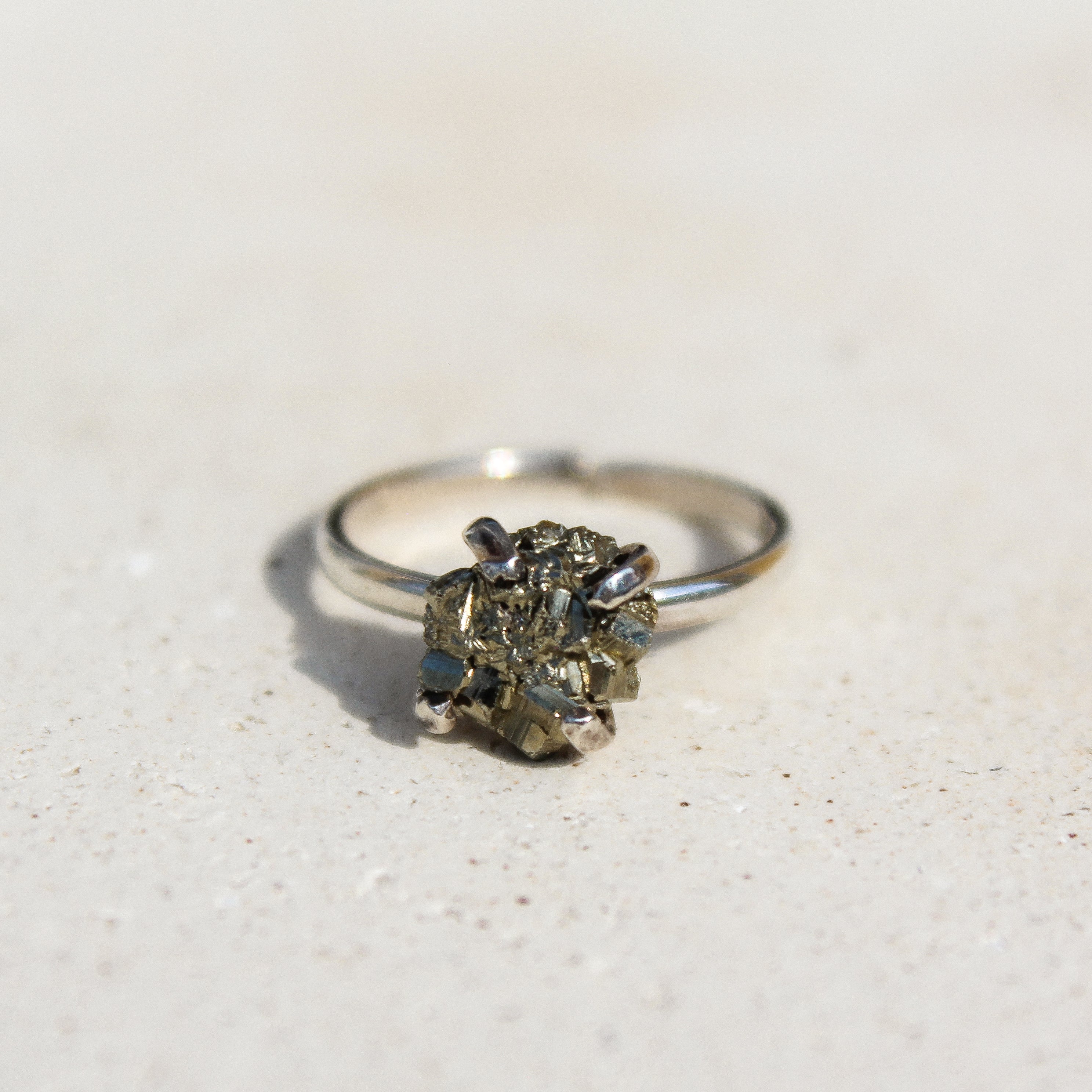 CLASSIC RING - PYRITE (Silver)