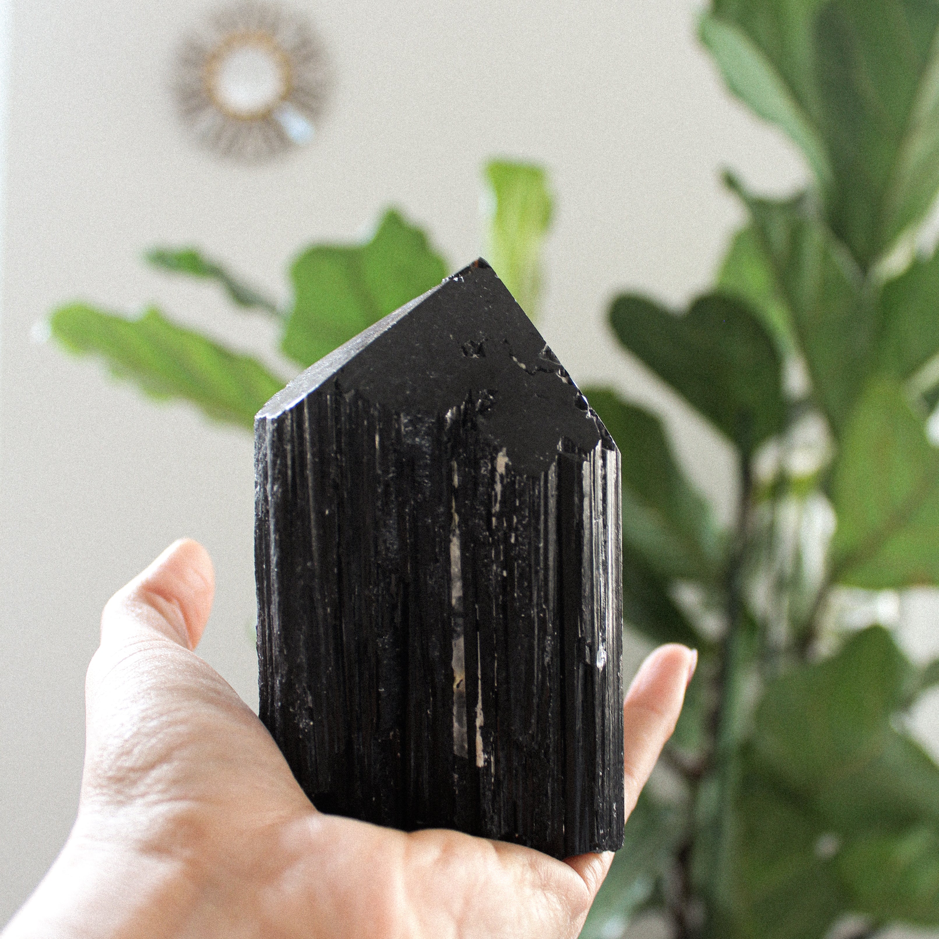 TOWER POINT - BLACK TOURMALINE