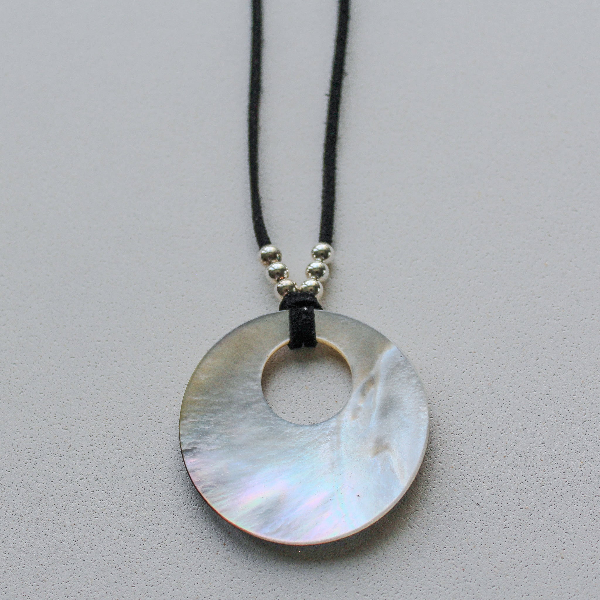 OCEAN TALISMAN - ABALONE SHELL (SILVER)
