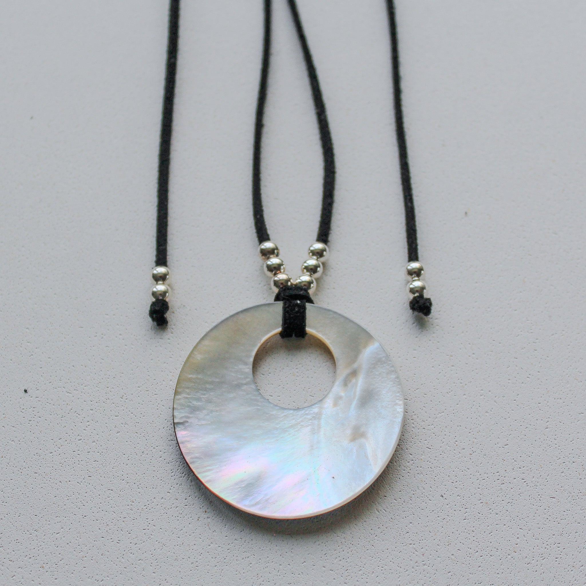 OCEAN TALISMAN - ABALONE SHELL (SILVER)
