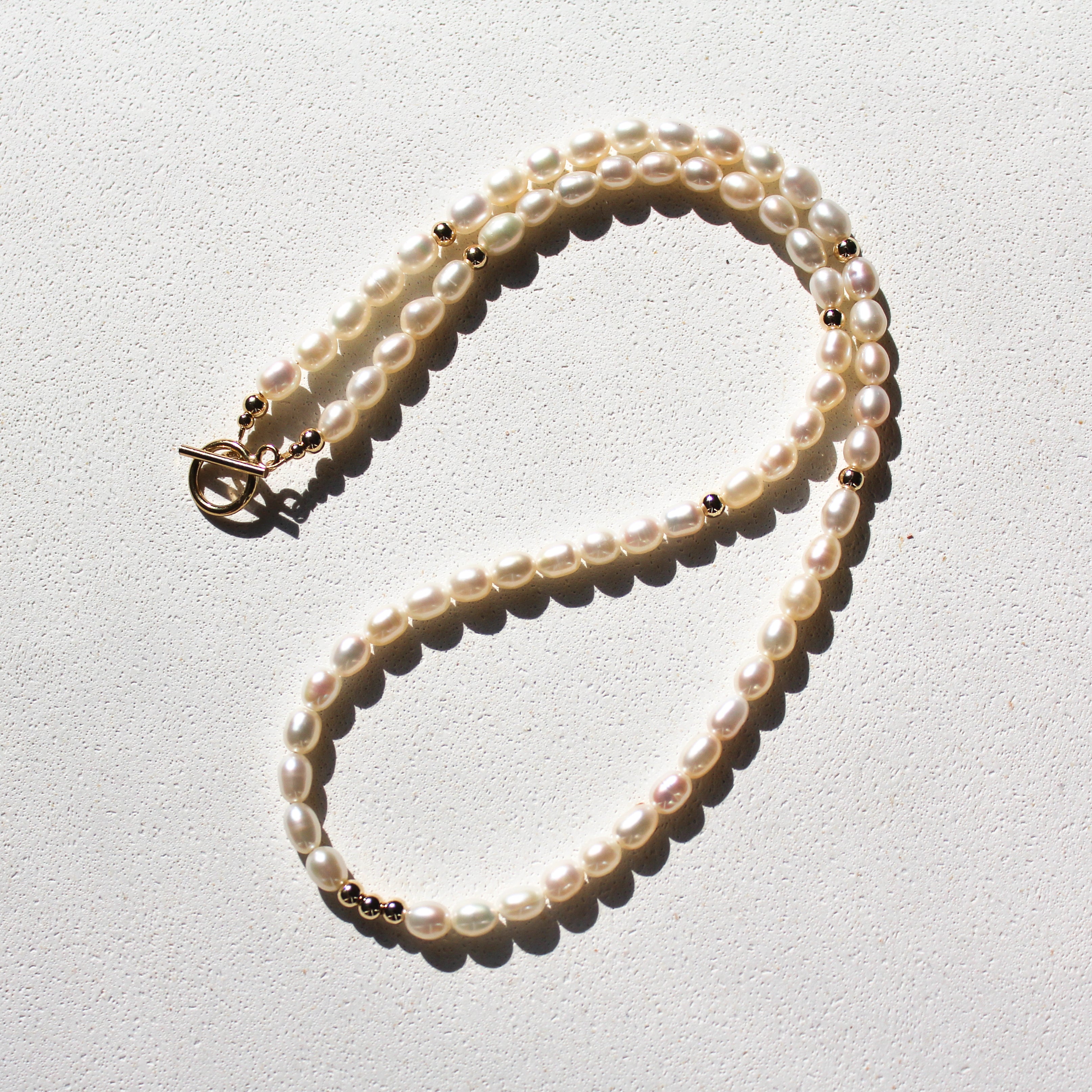 FRESHWATER PEARLS CHOKER - CLASSIC