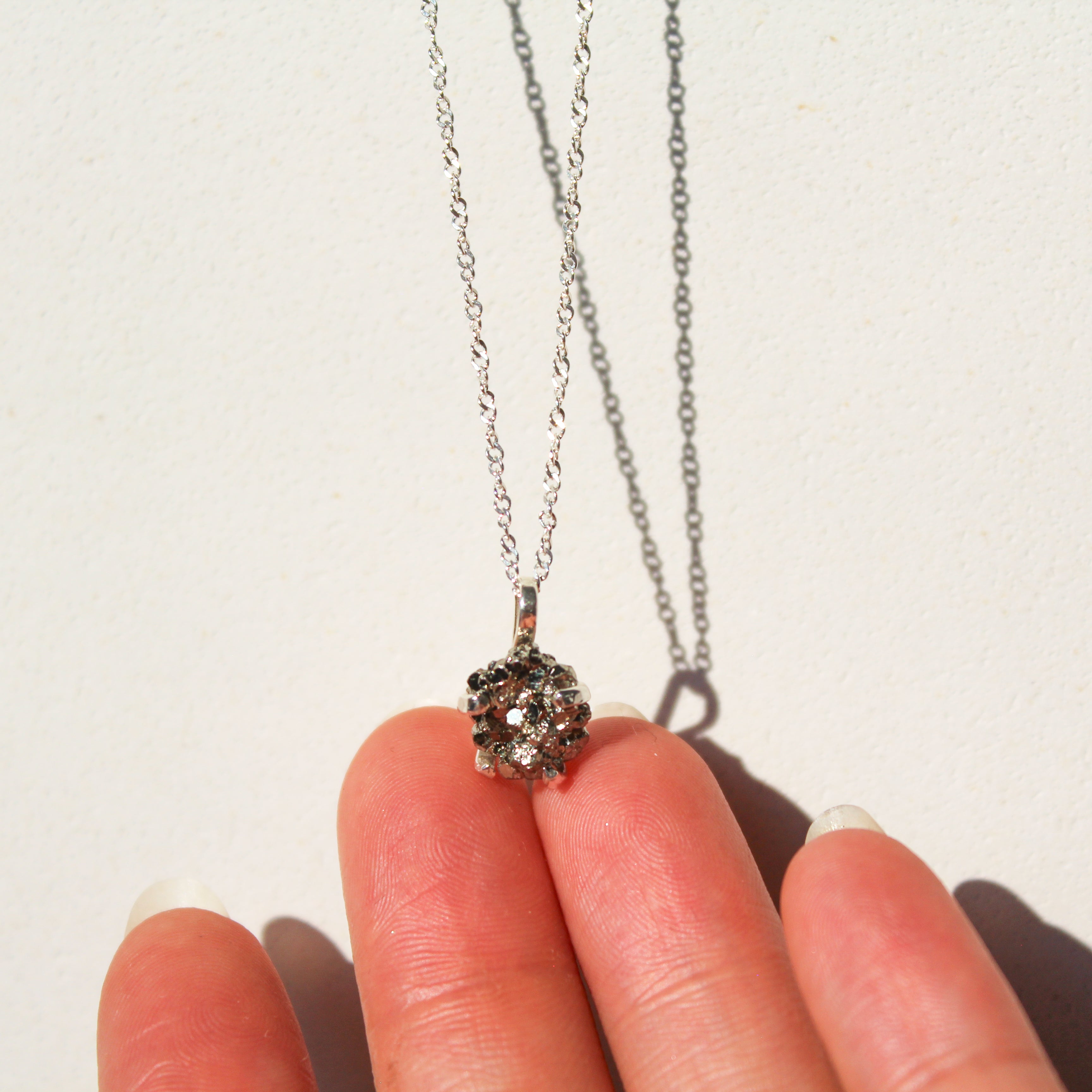 LITTLE CHARM - PYRITE (SILVER)