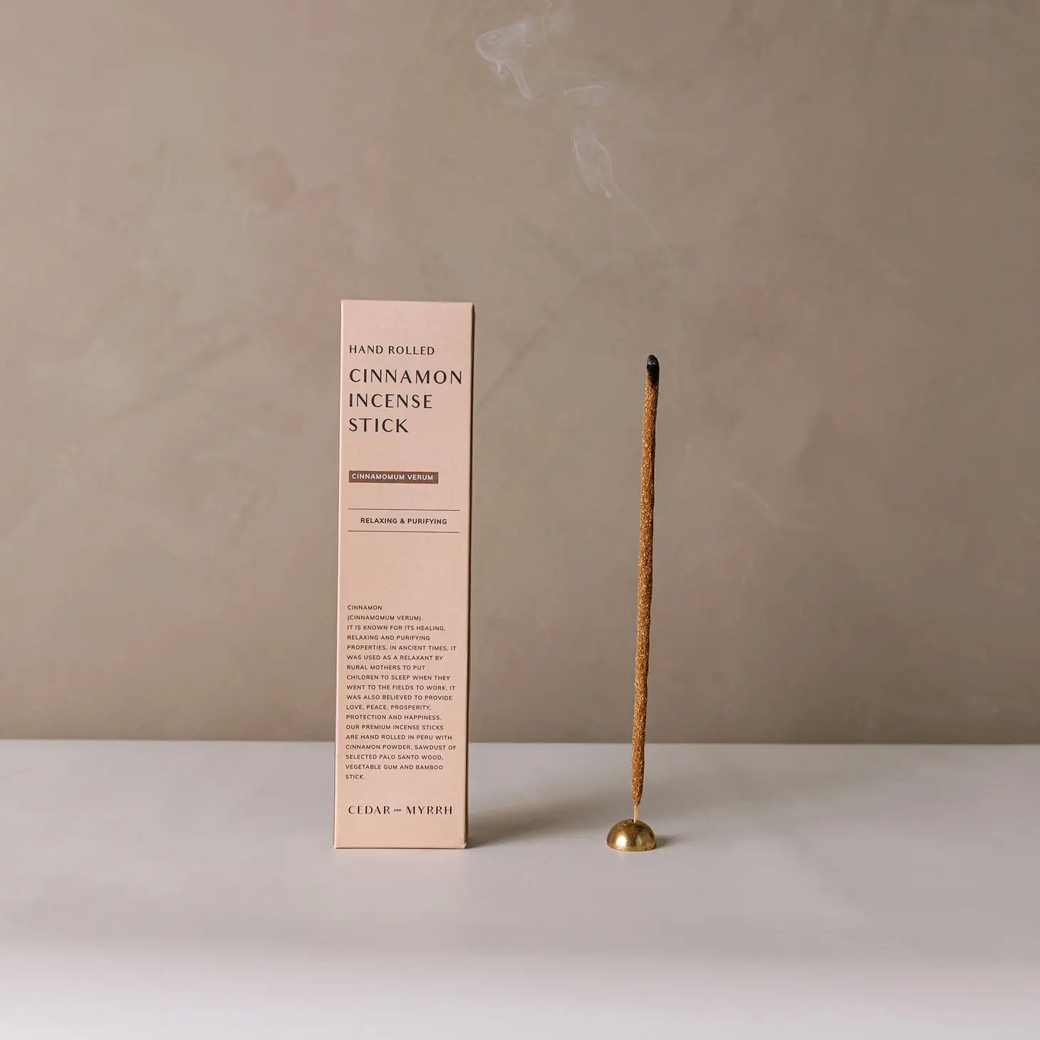 INCENSE STICK - CINNAMON (HAND-ROLLED)