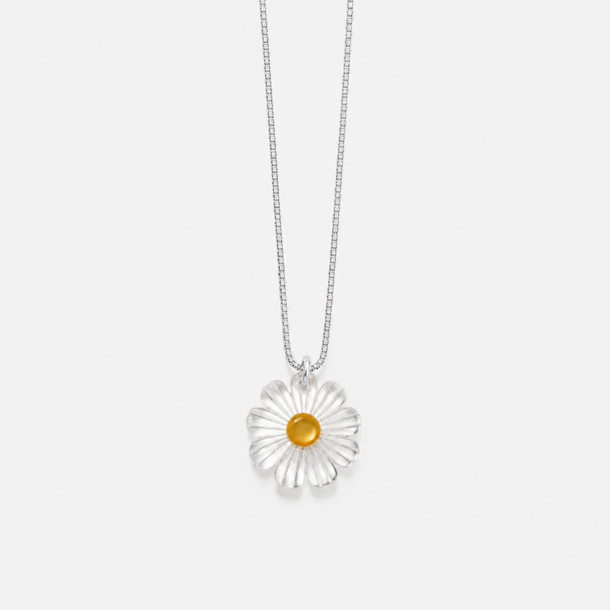 DAISY CHOKER - MOTHER OF PEARL (SILVER)