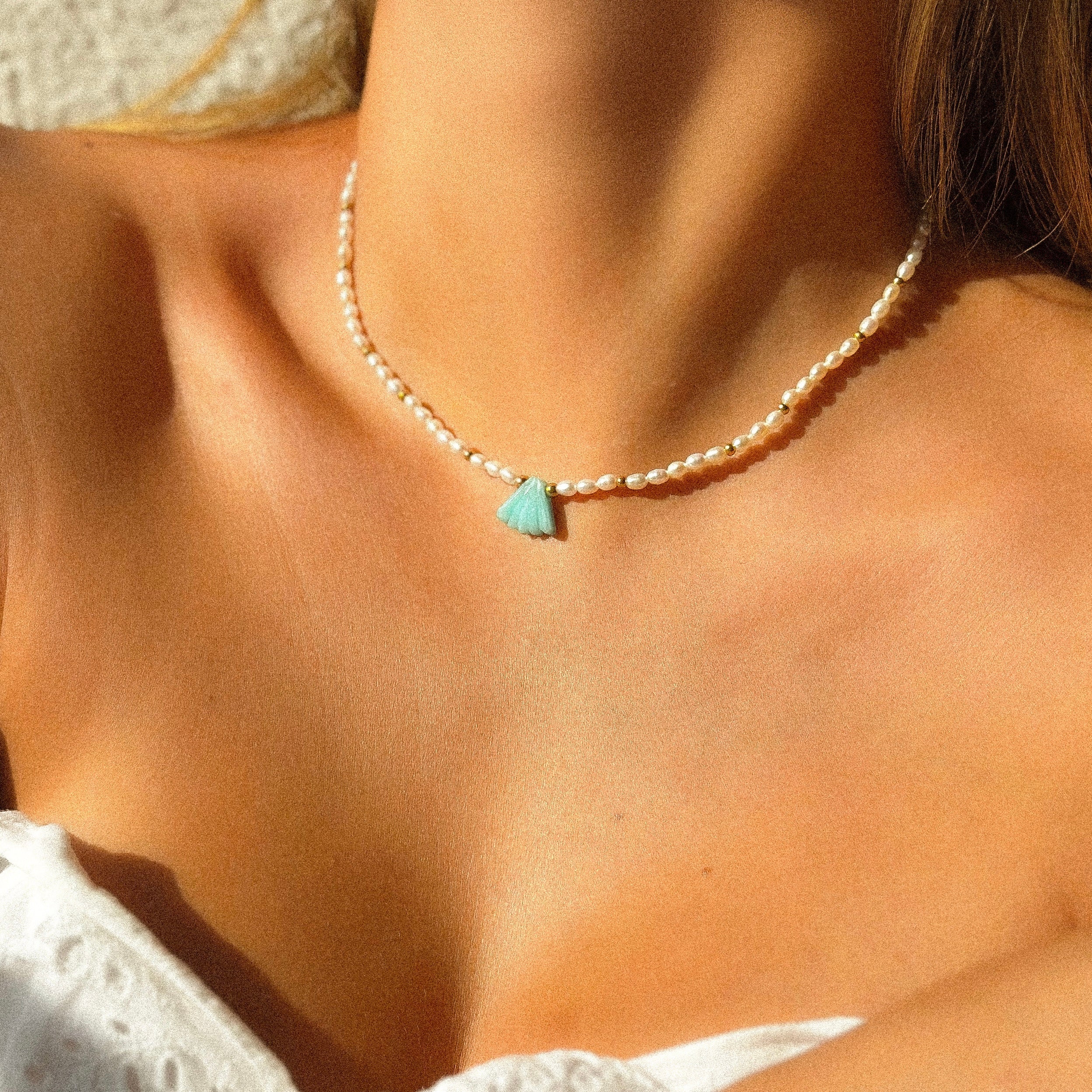 Amazonite choker on sale