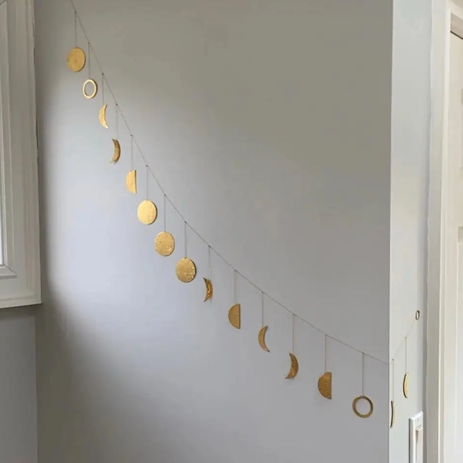 MOON PHASES STRING - WALL ART